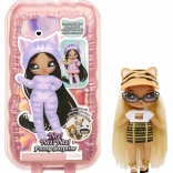 panenka na! na! na! fuzzy surprise tiger girl – hebká překvapivá panenka