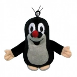 Plyšový krtek s poutkem 8 cm