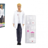 Panáček doktor s doplňky 30 cm