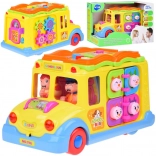 Veselý interaktivní autobus pro děti