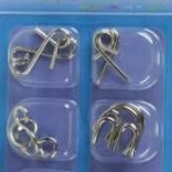 Sada šesti kovových hlavolamů