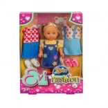 Panenka Evička s výměnnými outfity