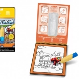 Kouzelné Malování Vodou Dopravní Prostředky Omalovánky