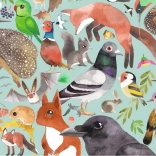 Puzzle 500 dílků Obyvatelé zahrad