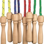 Švihadlo s dřevěnými rukojeťmi 255 cm GOKI