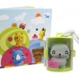 Inky Dinks zápisník a klíčenka s razítkem Tiskáček