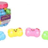 Ořezávátko ve tvaru kosti pro jednu tužku