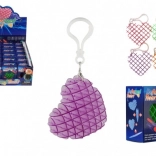 Fidget přívěsek srdce měnící tvar - antistresový