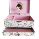 Hudební hrací šperkovnice s jednorožcem