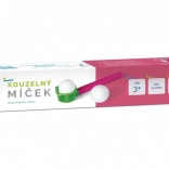 Kouzelný foukací míček MAGIC BALL – růžový hlavolam pro dechová cvičení