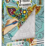 Malování podle čísel – žirafa na plátně 30 × 40 cm