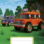 Sešit A5 nelinkovaný Automobilový motiv