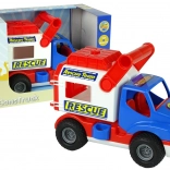 Záchranné auto ConTruck modro‑bílé POLESIE