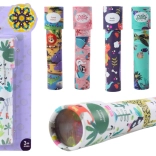 Dětský kaleidoskop se zvířátky – bílý