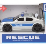 Policejní auto na baterie se světly a zvuky