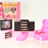 Glorie obývací stěna – sada nábytku pro panenky