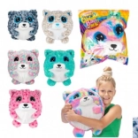 Nafukovací plyšový míček se zvířátkem 30 cm