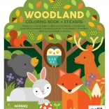 Omalovánka se samolepkami V lese od Petit Collage