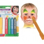 Obličejové barvy v tužce – sada 6 barev