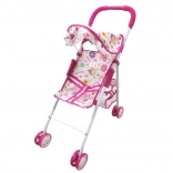 Kočárek pro panenky 40 × 25 × 53 cm