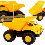 Žlutý dětský sklápěcí náklaďák – velké stavební auto s vyklápěcí korbou