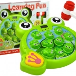 Svítící žabky s kladívkem – reakční hra pro děti