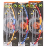 Velký plastový luk se šípy s přísavkami