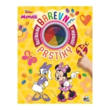 Sešit barevné prstíky MINNIE s prstovými barvami 23 × 30 cm