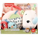 akční plyšový nosorožec fisher-price planet friends pro smyslové hraní