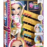 panenka rainbow high s křídami na vlasy amaya