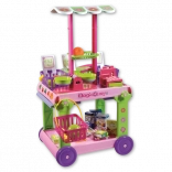 Androni pojízdná tržnice s 30 doplňky, výška 85 cm