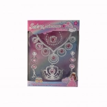 Sada pro princeznu: korunka, náušnice a náhrdelník