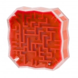 Logická hra Labyrint s Kuličkou Červená