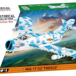 Stavebnice letounu MIG-17 fresco – historická kolekce vietnam war 1:32 (577 dílků)