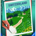 CreArt Jungfrau Region – malování podle čísel pro děti a teenagery