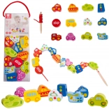 Classic World navlékací korálky doprava, 13 ks