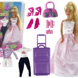 Panenka s Dlouhými Vlasy a Kufříkem