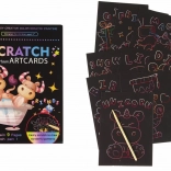 zdrapávací omalovánka pro děti – zvířátka