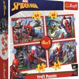 Puzzle 4v1 Heroický Spider-Man