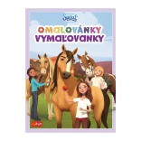 Omalovánky spirit – koně 20 × 27,3 cm, 24 stran