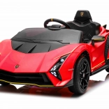 Dětské elektrické auto Lamborghini Invencible 12V červené