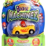 Mighty Beanz Machinez závodní autíčko se sběratelskou fazolí