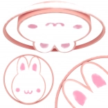 Lampa LED stropní svítidlo pro dětský pokoj s dálkovým ovládáním Králiček