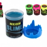 Neonový sliz 160 g, svítící pod UV/black light, 4 barvy