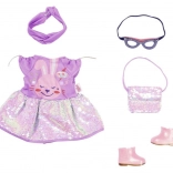 Baby Born šaty k 43cm panence - Set pro narozeninovou oslavu