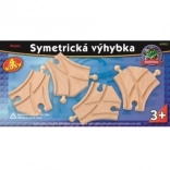 Maxim symetrická výhybka – sada 4 ks