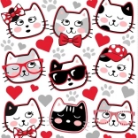 Nažehlovací nálepky mývalové na oblečení