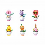 Sluban Flowers rostliny v květináči – kreativní stavebnice 6 ks