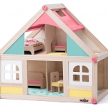 Dřevěný domeček pro panenky Brygida