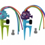 Zahradní vodní rozprašovač ryba – dětský postřikovač na hadici (mix barev)